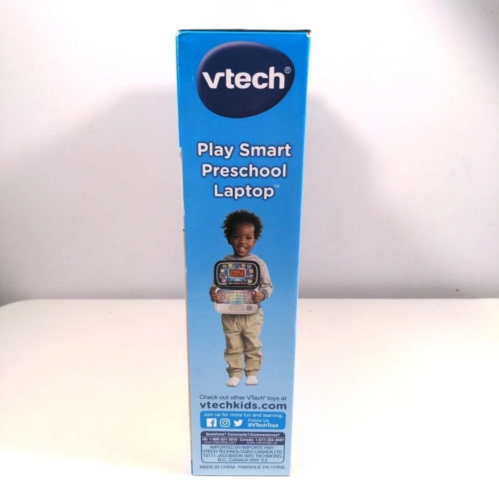 VTech Play Smart Preschool Laptop Learning Toy‎ 30 Activities Span/Eng 3-6 Years